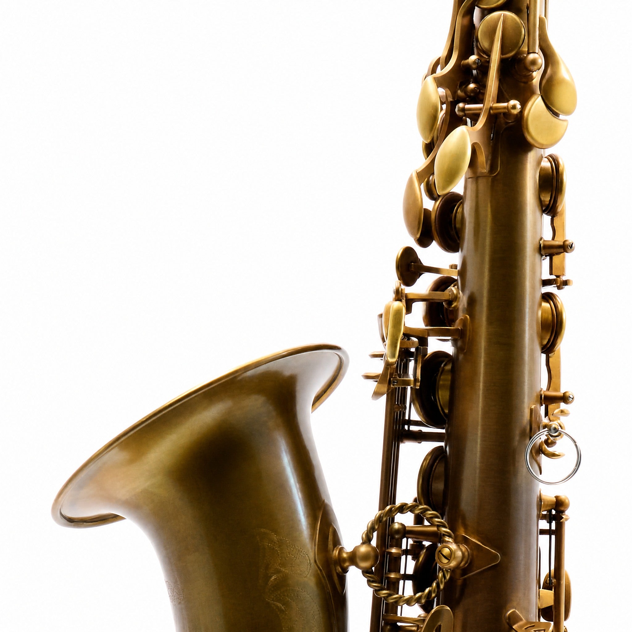 Eastman EAS852 '52nd Street' Professional Alto Saxophone in Aged Unlacquered Brass