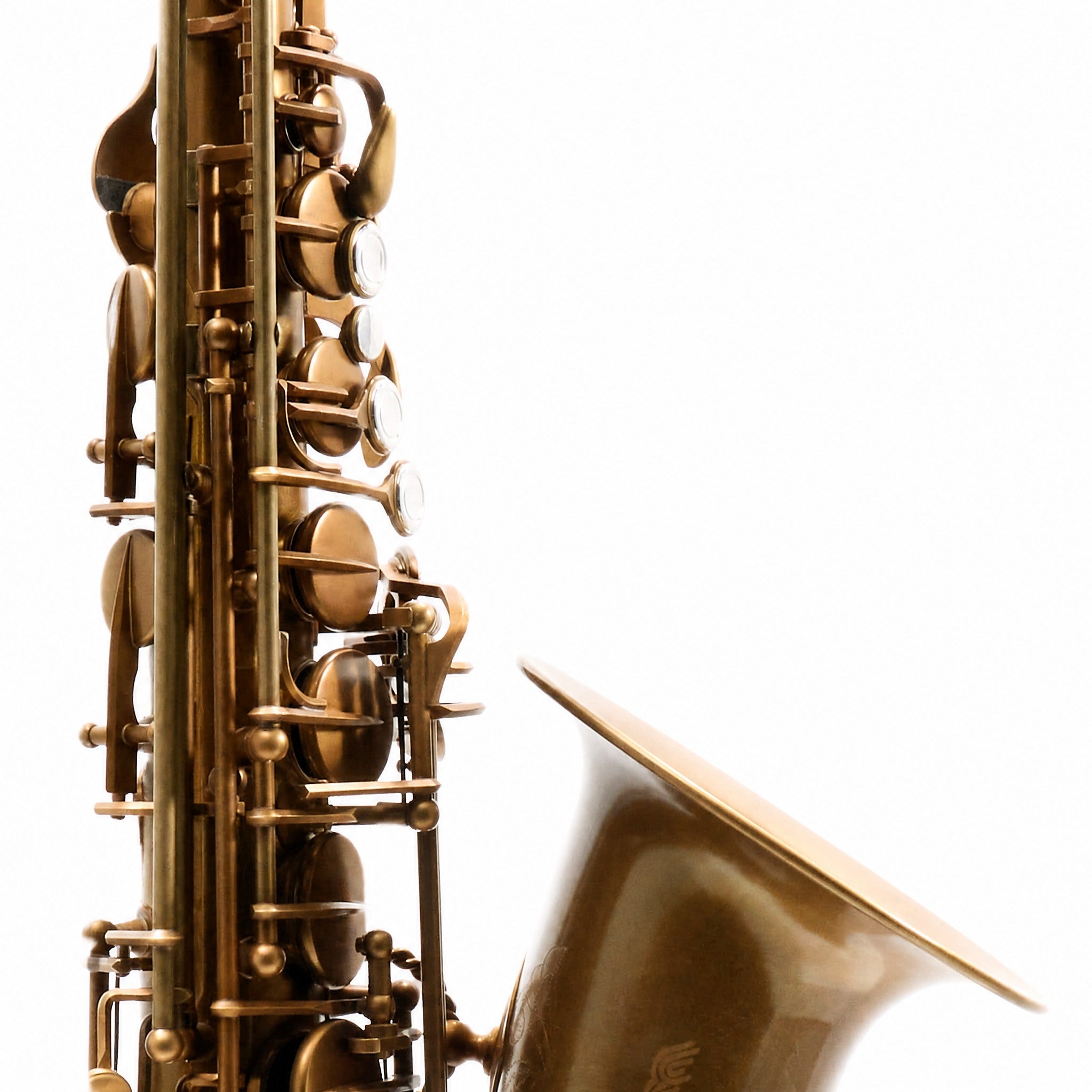 Eastman EAS852 '52nd Street' Professional Alto Saxophone in Aged Unlacquered Brass