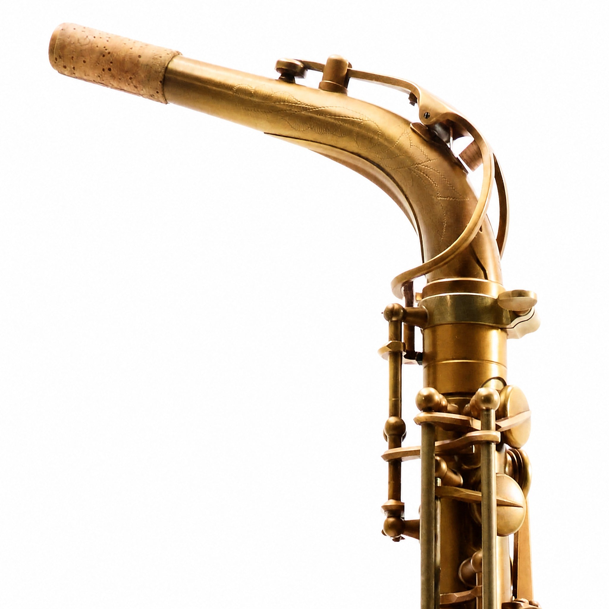 Eastman EAS852 '52nd Street' Professional Alto Saxophone in Aged Unlacquered Brass