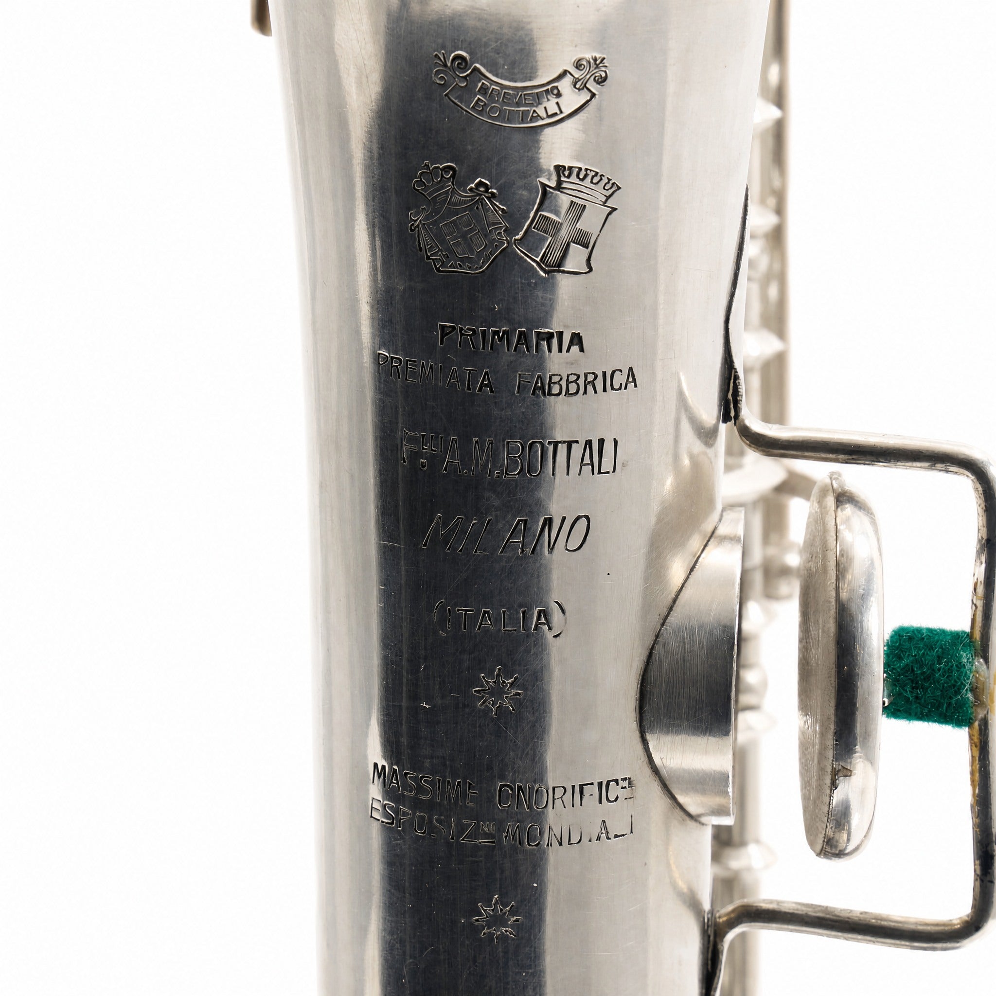 Bottali Brevetto Bottali Tenor Rothphone in Silver Plate