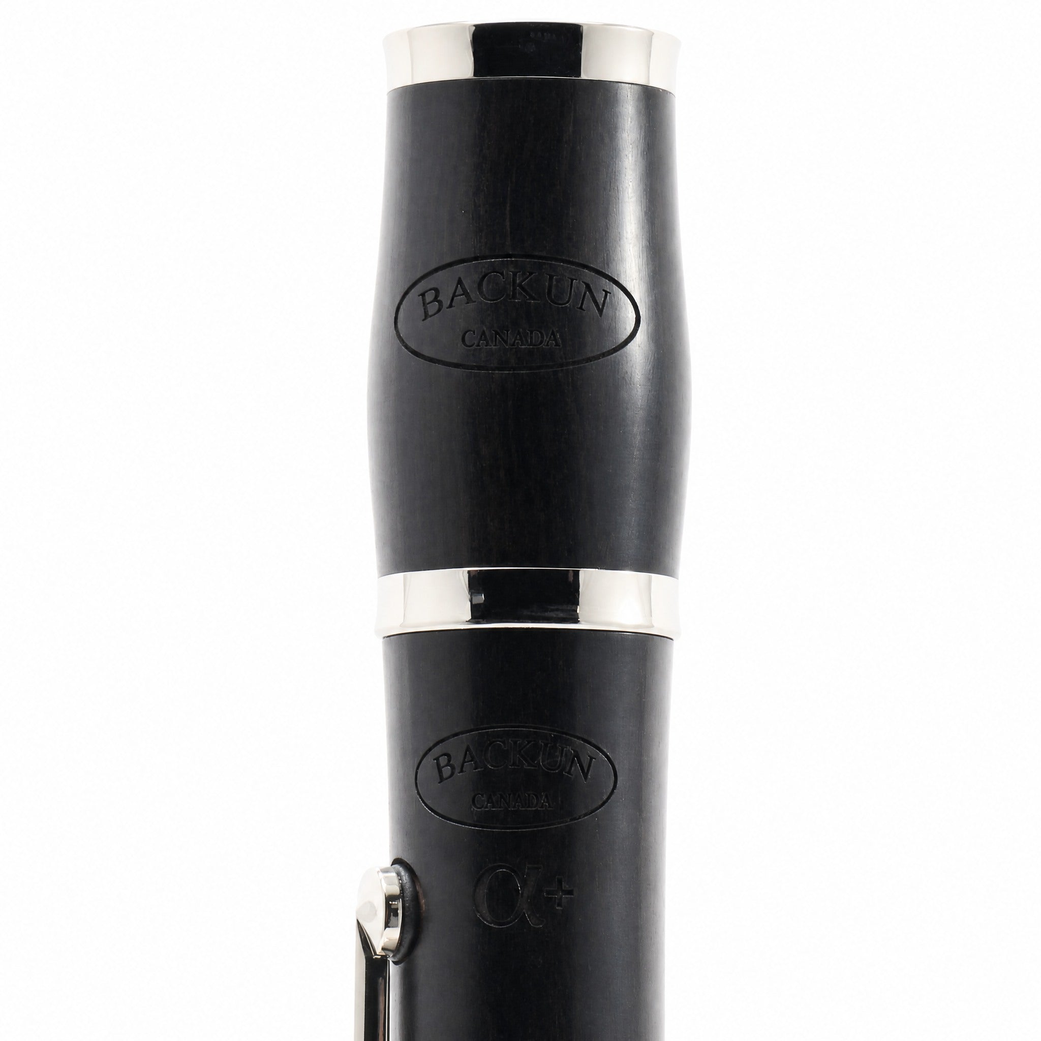 Backun BCLBALPHAG-NKPZ 'Alpha Plus' Student Bb Clarinet in Grenadilla