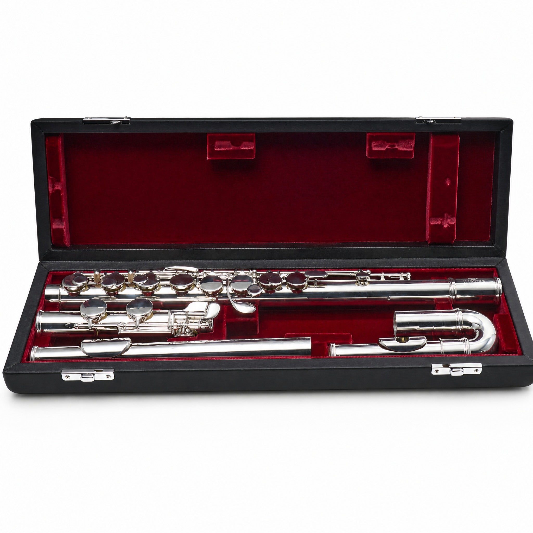 Jupiter JAF1100XE Alto Flute with Straight and Curved Sterling Headjoints