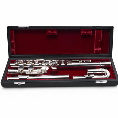 Jupiter JAF1100XE Alto Flute with Straight and Curved Sterling Headjoints