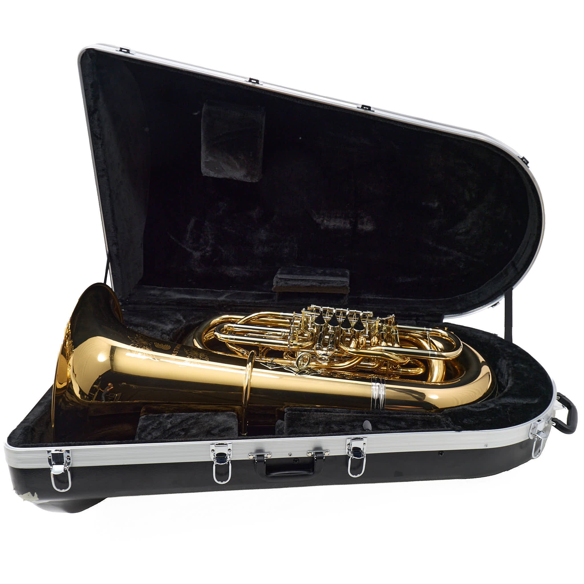 Eastman EBB825VG Professional 5/4 BBb Tuba in Lacquered Gold Brass
