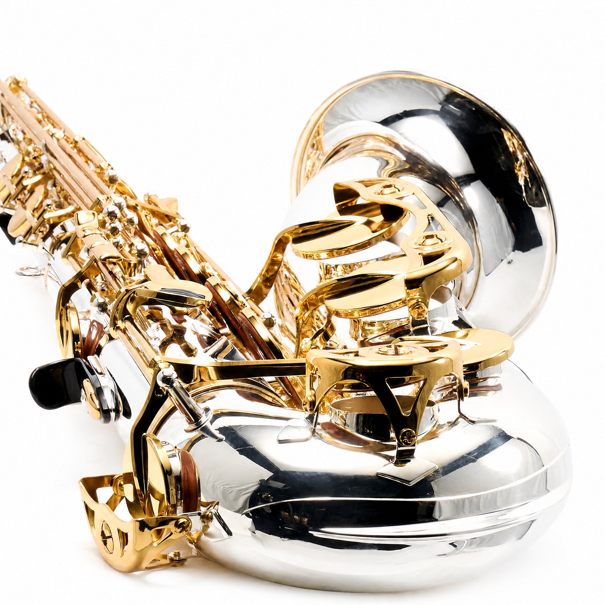 Yamaha YTS-480SGLKY Intermediate Tenor Saxophone in Silver Plate