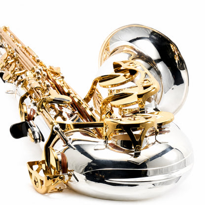 Yamaha YTS-480SGLKY Intermediate Tenor Saxophone in Silver Plate