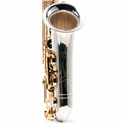 Yamaha YTS-480SGLKY Intermediate Tenor Saxophone in Silver Plate