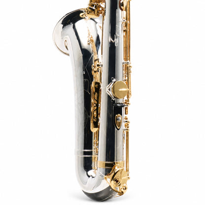 Yamaha YTS-480SGLKY Intermediate Tenor Saxophone in Silver Plate