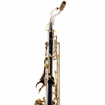 Yamaha YTS-480SGLKY Intermediate Tenor Saxophone in Silver Plate