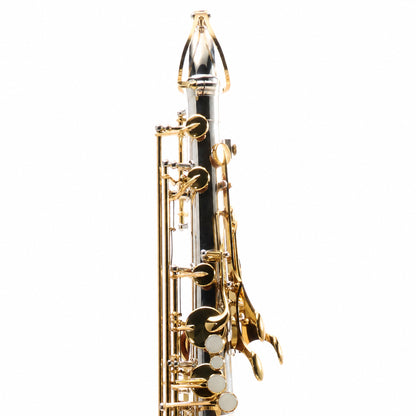 Yamaha YTS-480SGLKY Intermediate Tenor Saxophone in Silver Plate
