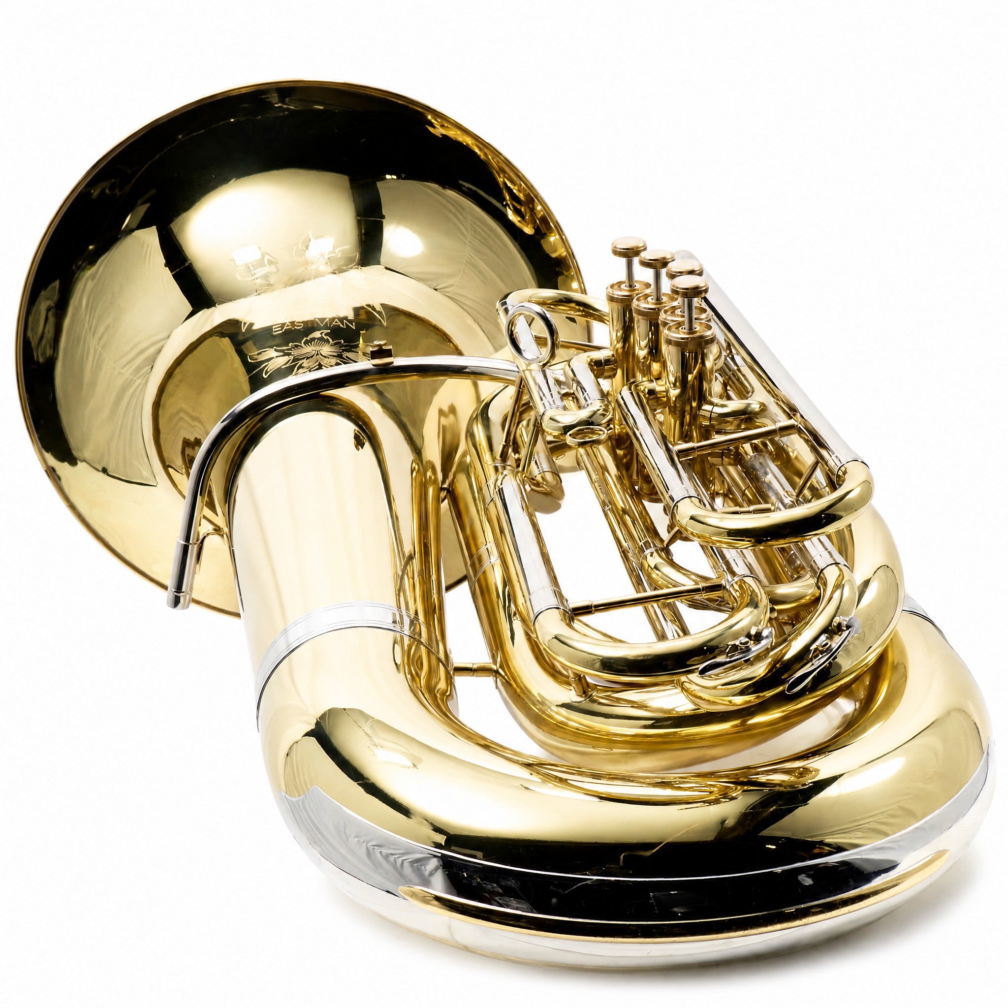 Eastman EBB534 Professional BBb Tuba in Clear Lacquer