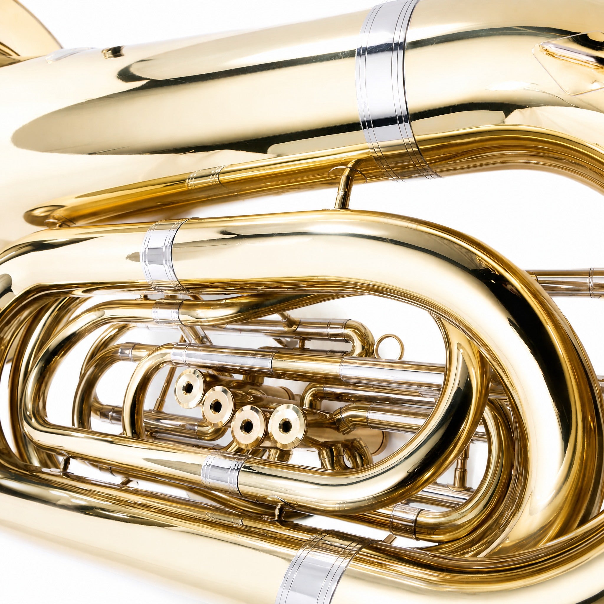 Eastman EBB534 Professional BBb Tuba in Clear Lacquer