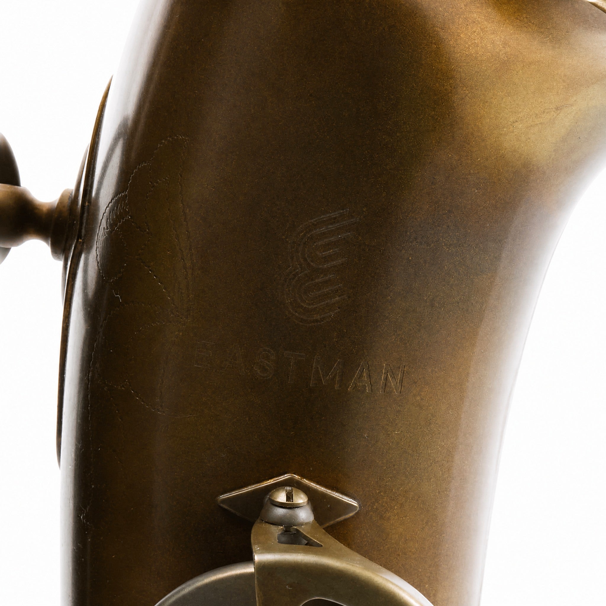 Eastman EAS652 '52nd Street' Alto Saxophone in Aged Unlacquered Brass