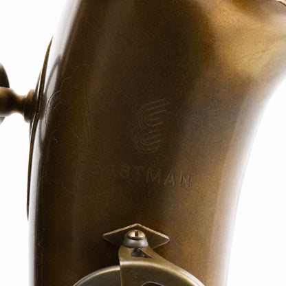 Eastman EAS652 '52nd Street' Alto Saxophone in Aged Unlacquered Brass