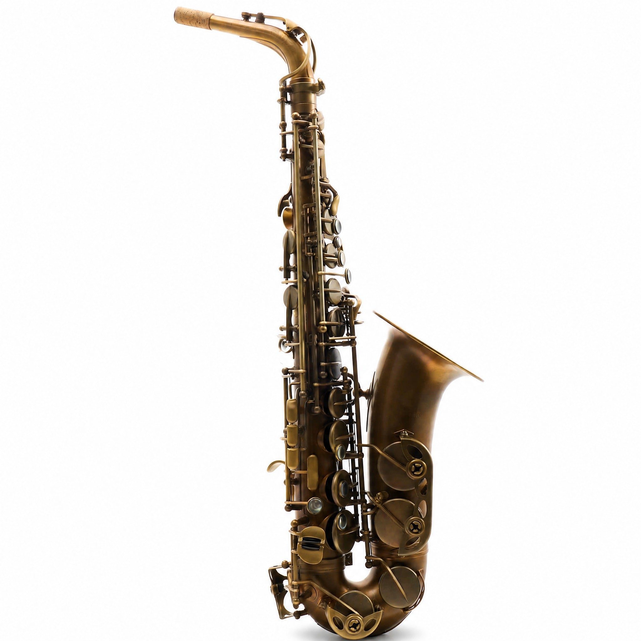 Eastman EAS652 '52nd Street' Alto Saxophone in Aged Unlacquered Brass