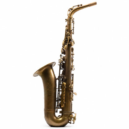 Eastman EAS652 '52nd Street' Alto Saxophone in Aged Unlacquered Brass