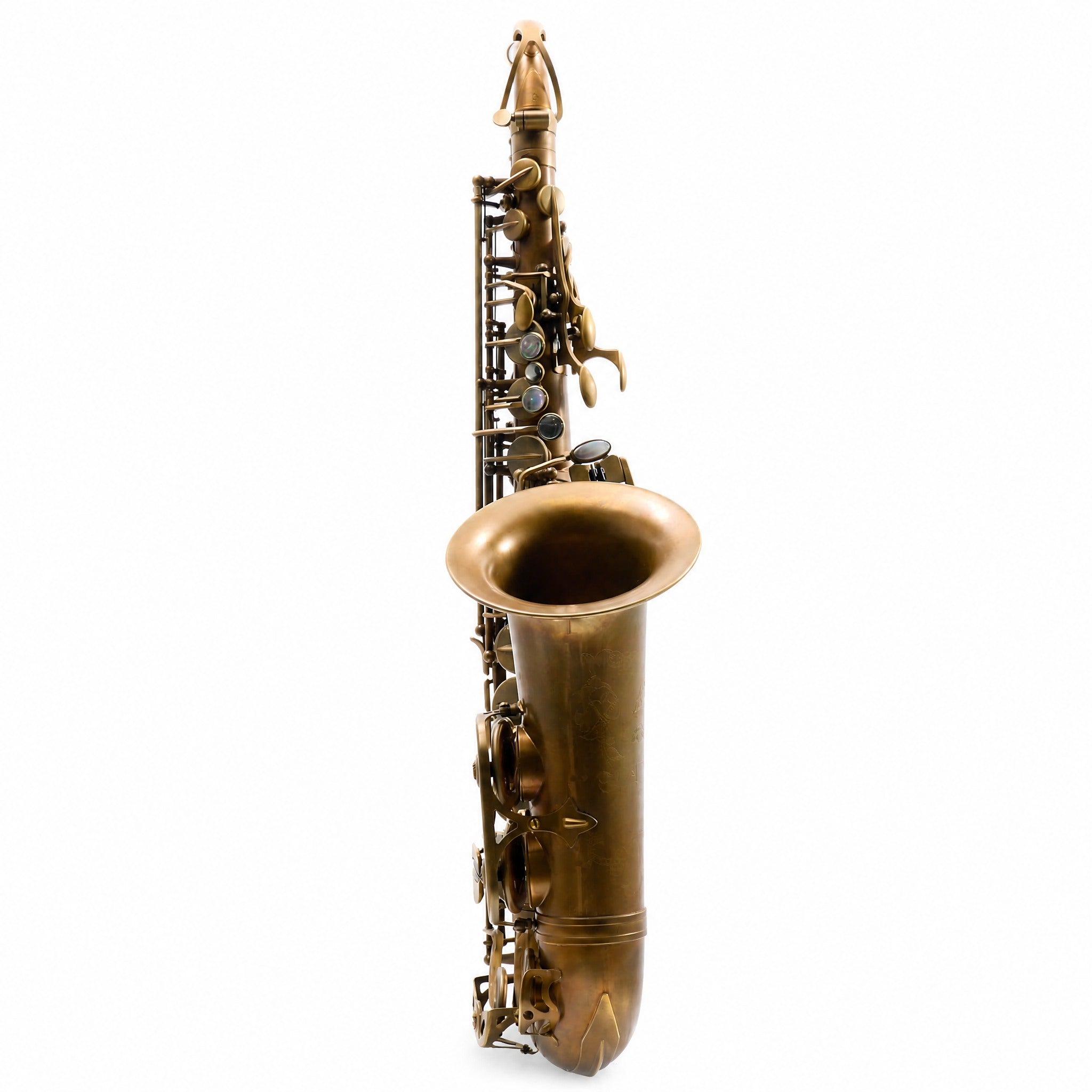 Eastman EAS652 '52nd Street' Alto Saxophone in Aged Unlacquered Brass