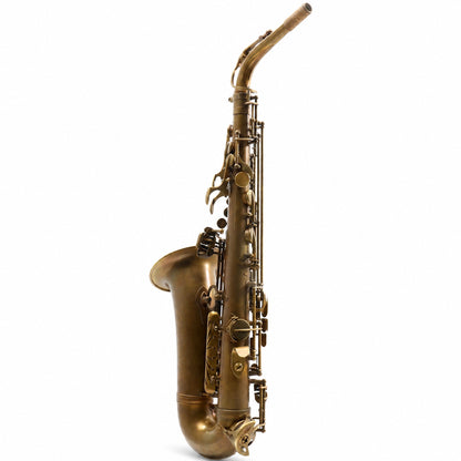 Eastman EAS652 '52nd Street' Alto Saxophone in Aged Unlacquered Brass