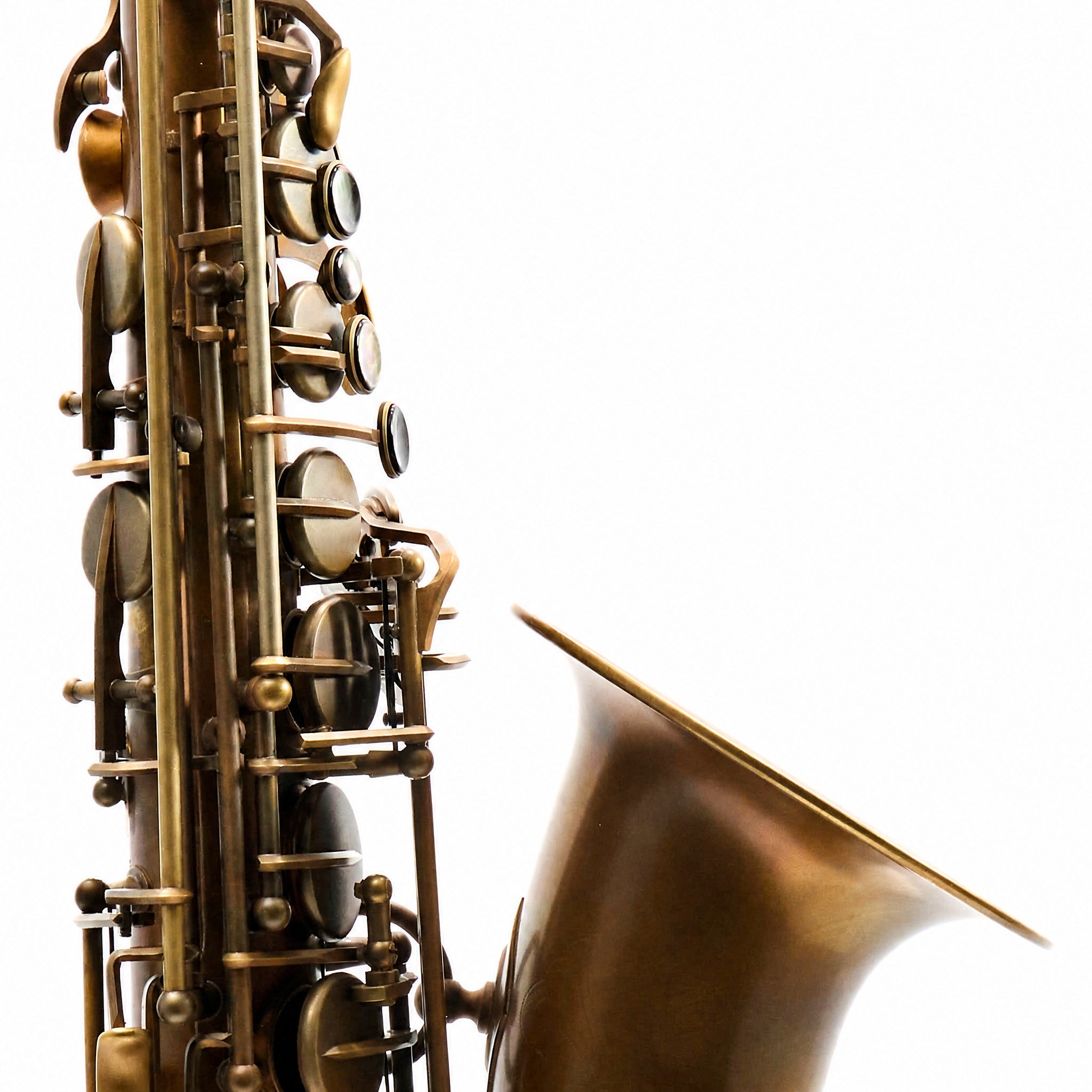 Eastman EAS652 '52nd Street' Alto Saxophone in Aged Unlacquered Brass