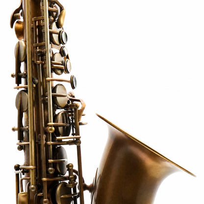 Eastman EAS652 '52nd Street' Alto Saxophone in Aged Unlacquered Brass