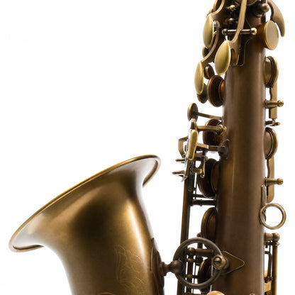 Eastman EAS652 '52nd Street' Alto Saxophone in Aged Unlacquered Brass