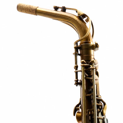 Eastman EAS652 '52nd Street' Alto Saxophone in Aged Unlacquered Brass