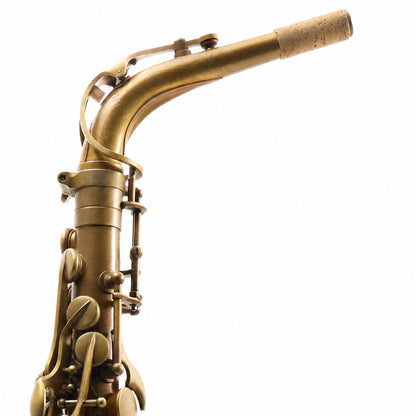 Eastman EAS652 '52nd Street' Alto Saxophone in Aged Unlacquered Brass