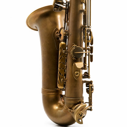 Eastman EAS652 '52nd Street' Alto Saxophone in Aged Unlacquered Brass