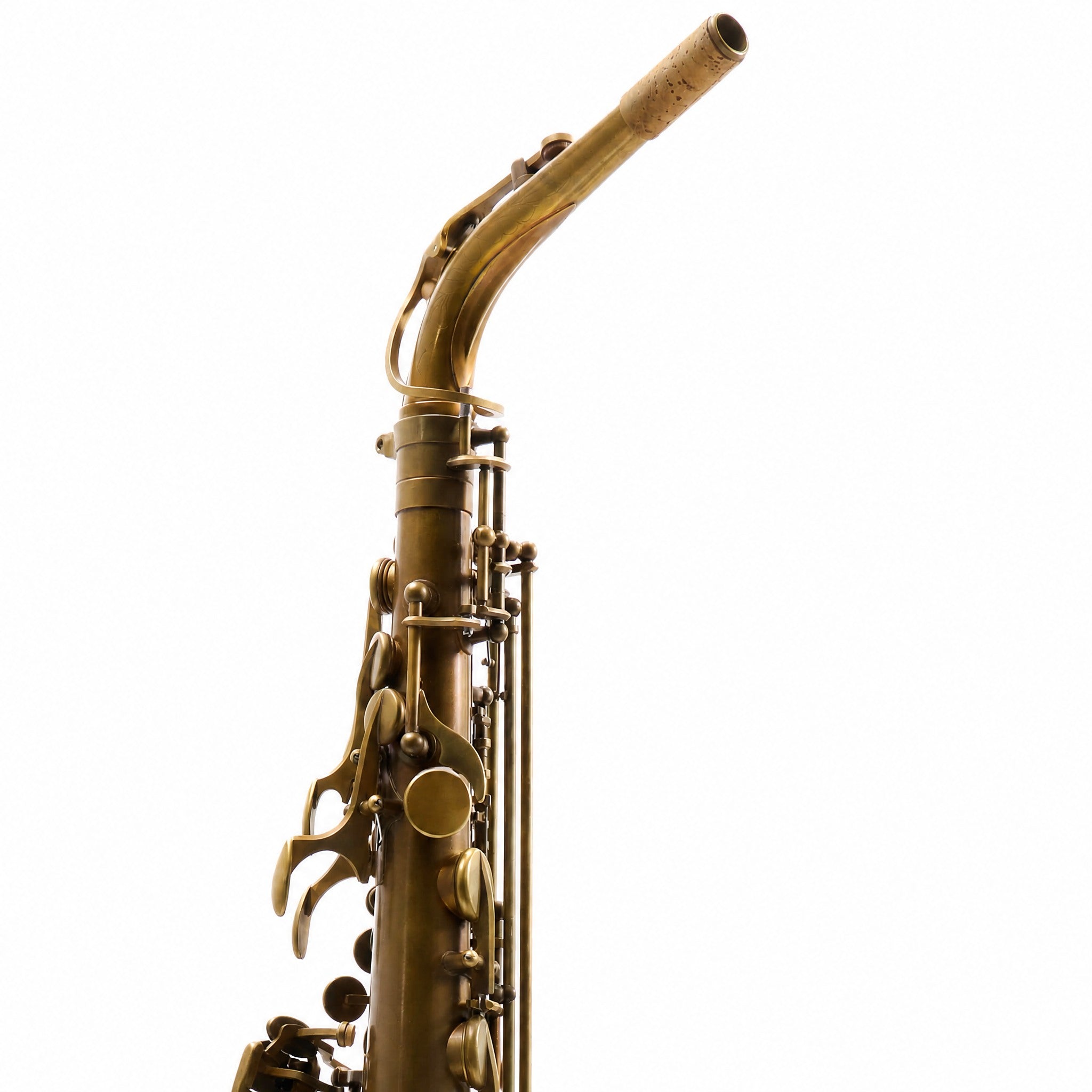 Eastman EAS652 '52nd Street' Alto Saxophone in Aged Unlacquered Brass