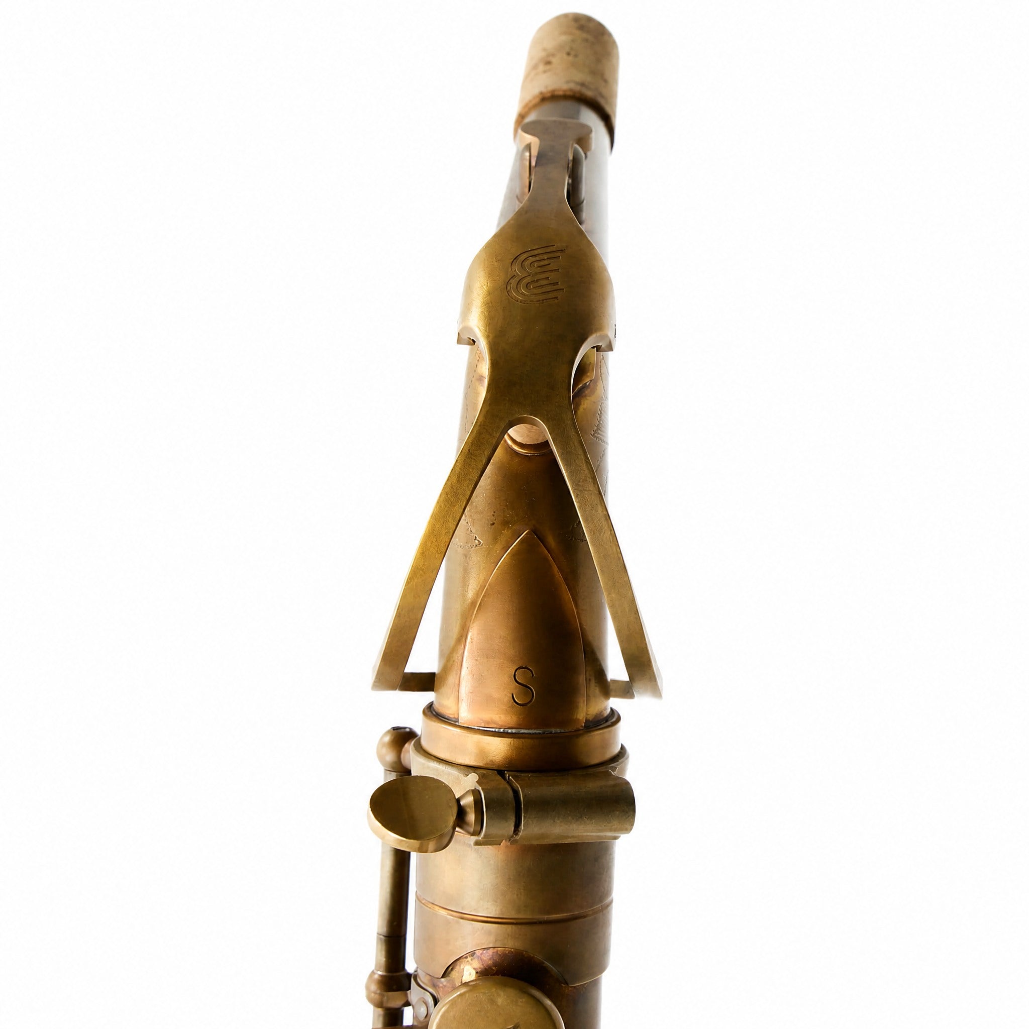 Eastman EAS652 '52nd Street' Alto Saxophone in Aged Unlacquered Brass