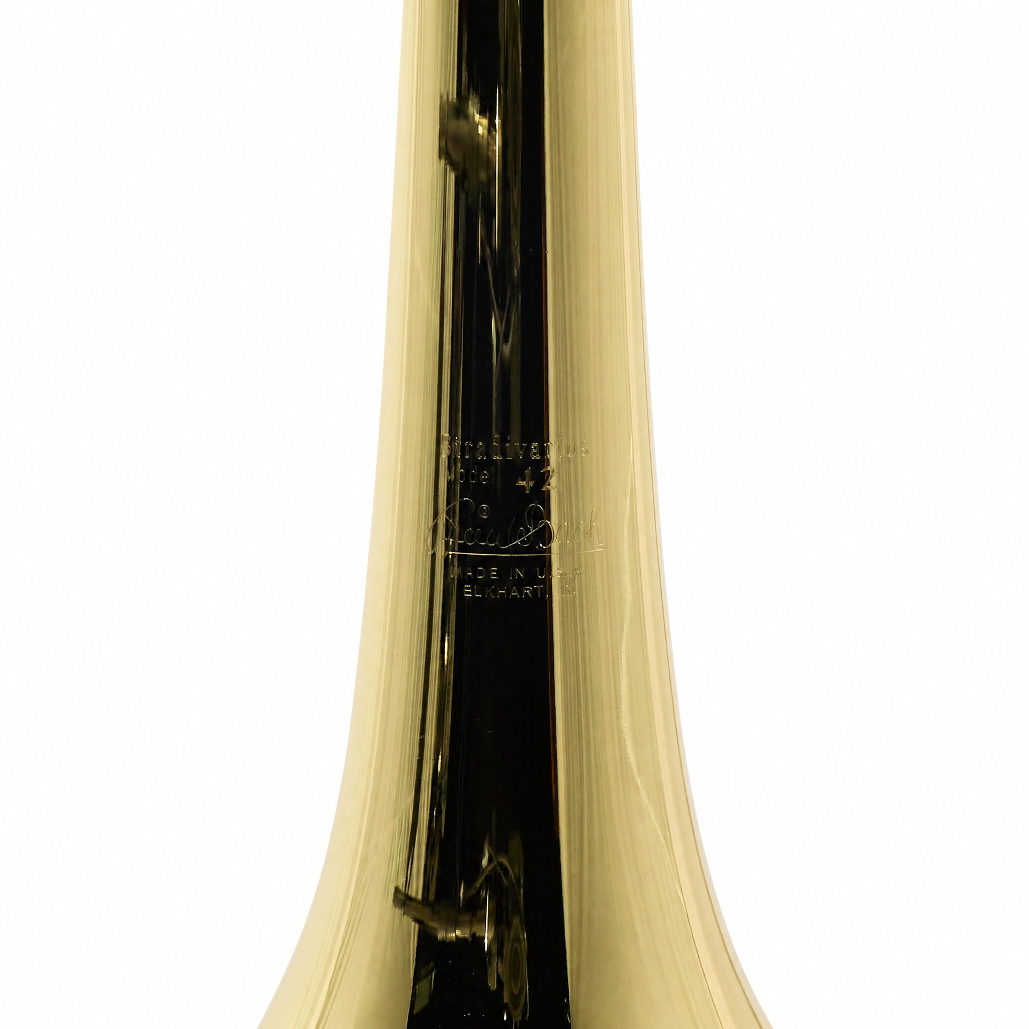 Bach 42A Stradivarius Professional Bb/F Tenor Trombone in Lacquer