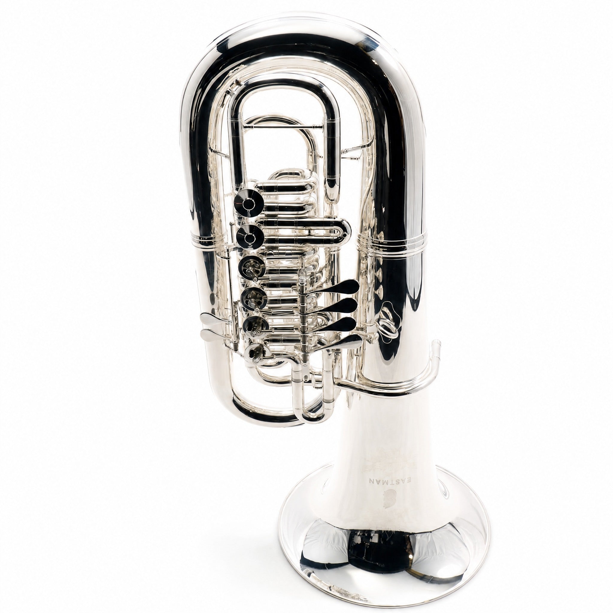 Eastman EBF867S Professional F Tuba in Silver Plate