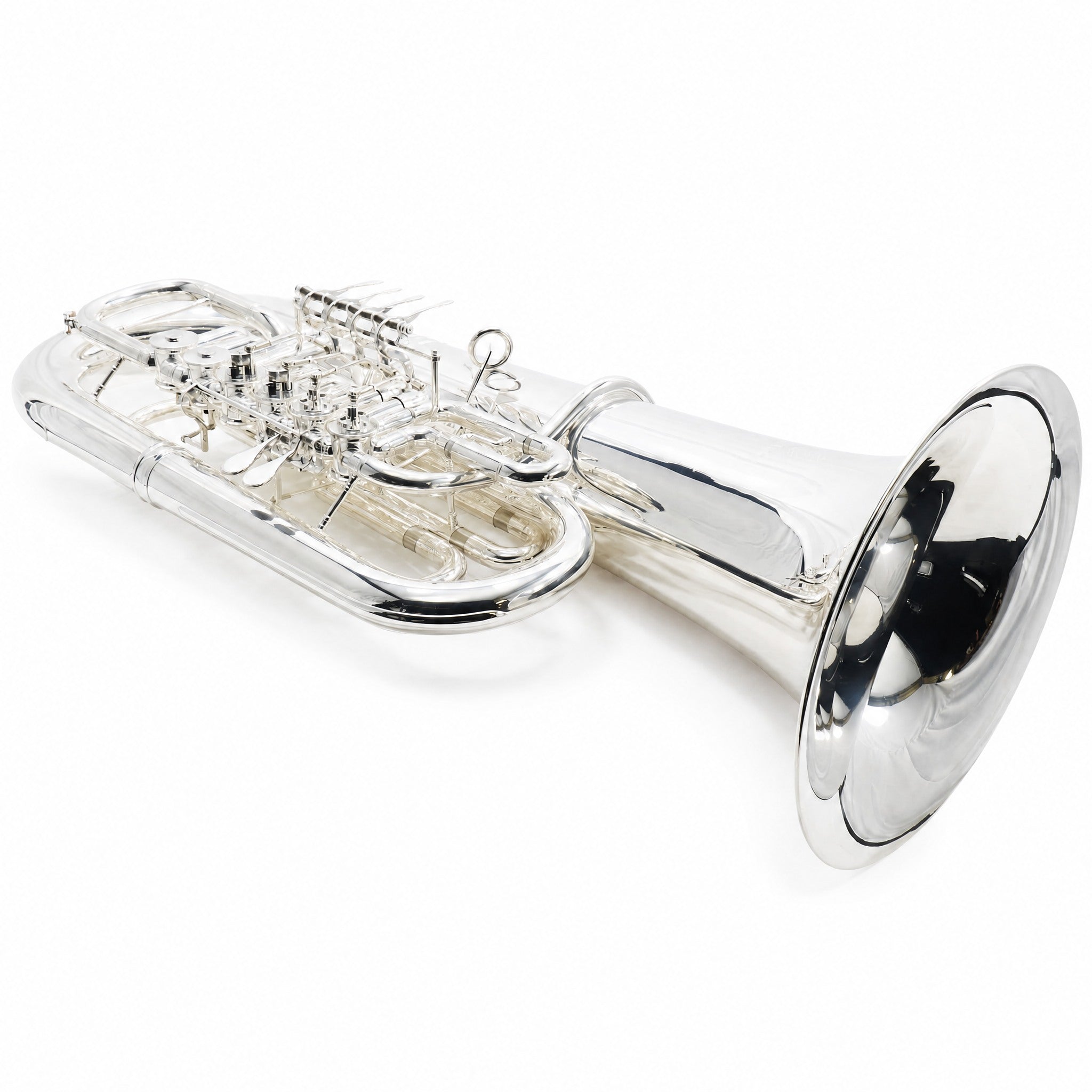 Eastman EBF867S Professional F Tuba in Silver Plate