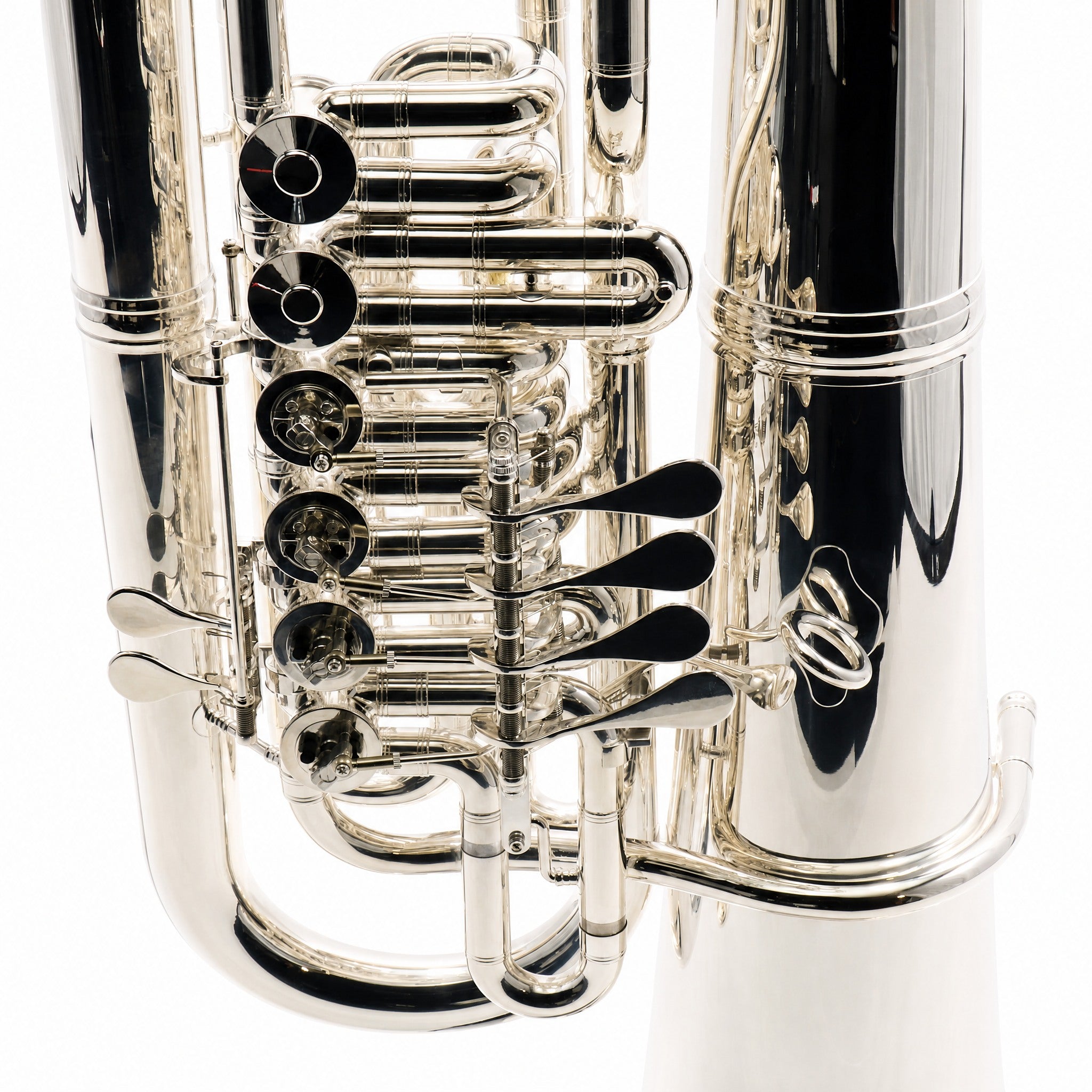 Eastman EBF867S Professional F Tuba in Silver Plate