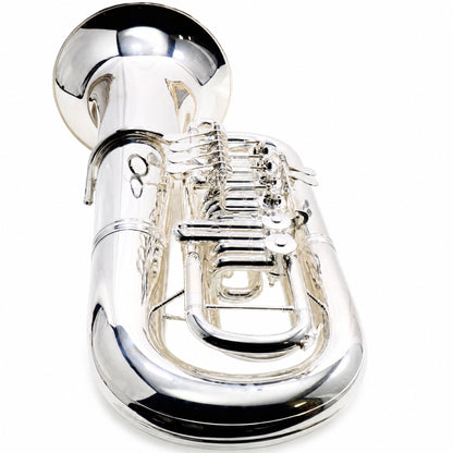 Eastman EBF867S Professional F Tuba in Silver Plate