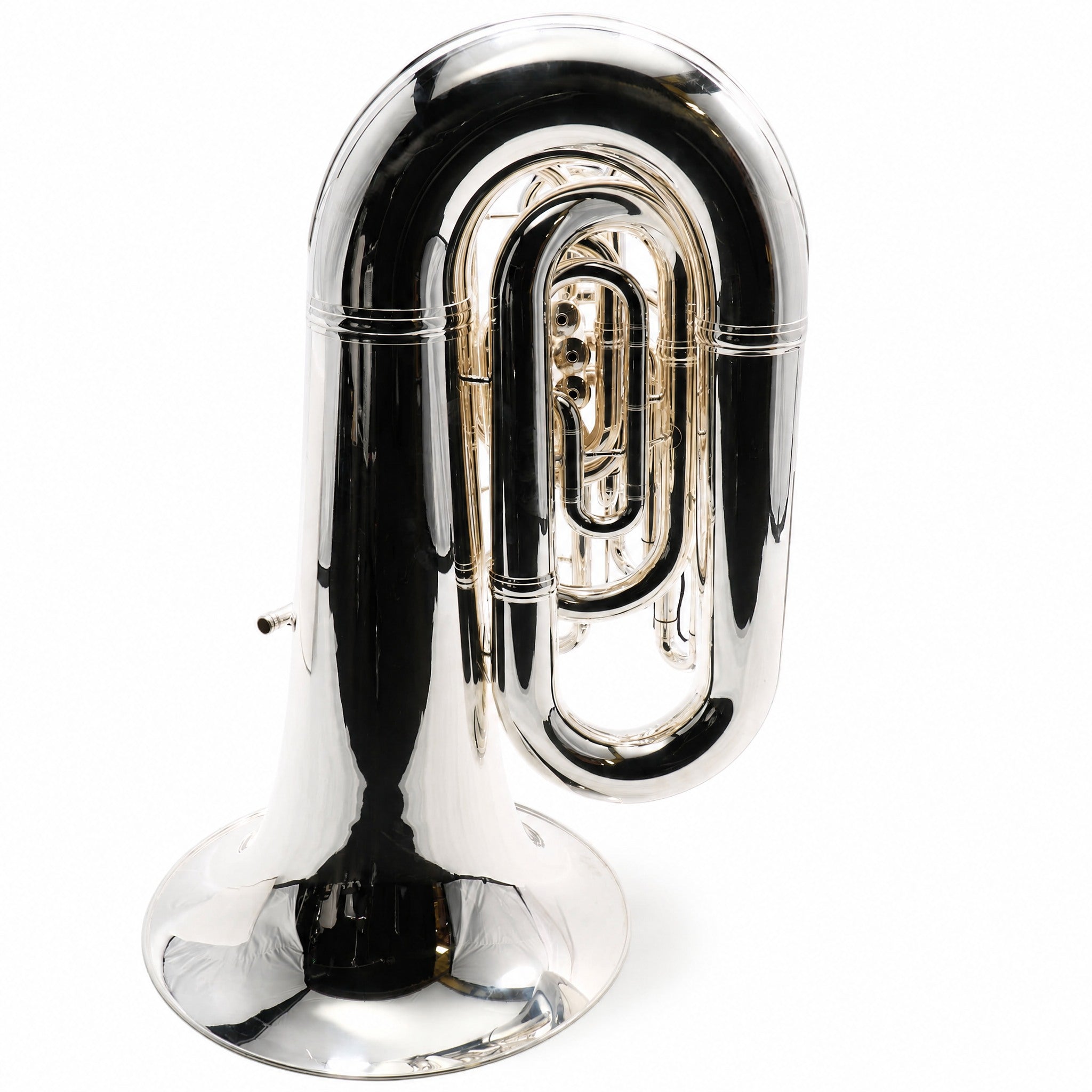 Eastman EBC836S Professional 6/4 CC Tuba in Silver Plate