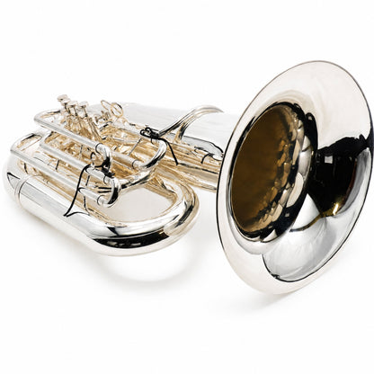 Eastman EBC836S Professional 6/4 CC Tuba in Silver Plate