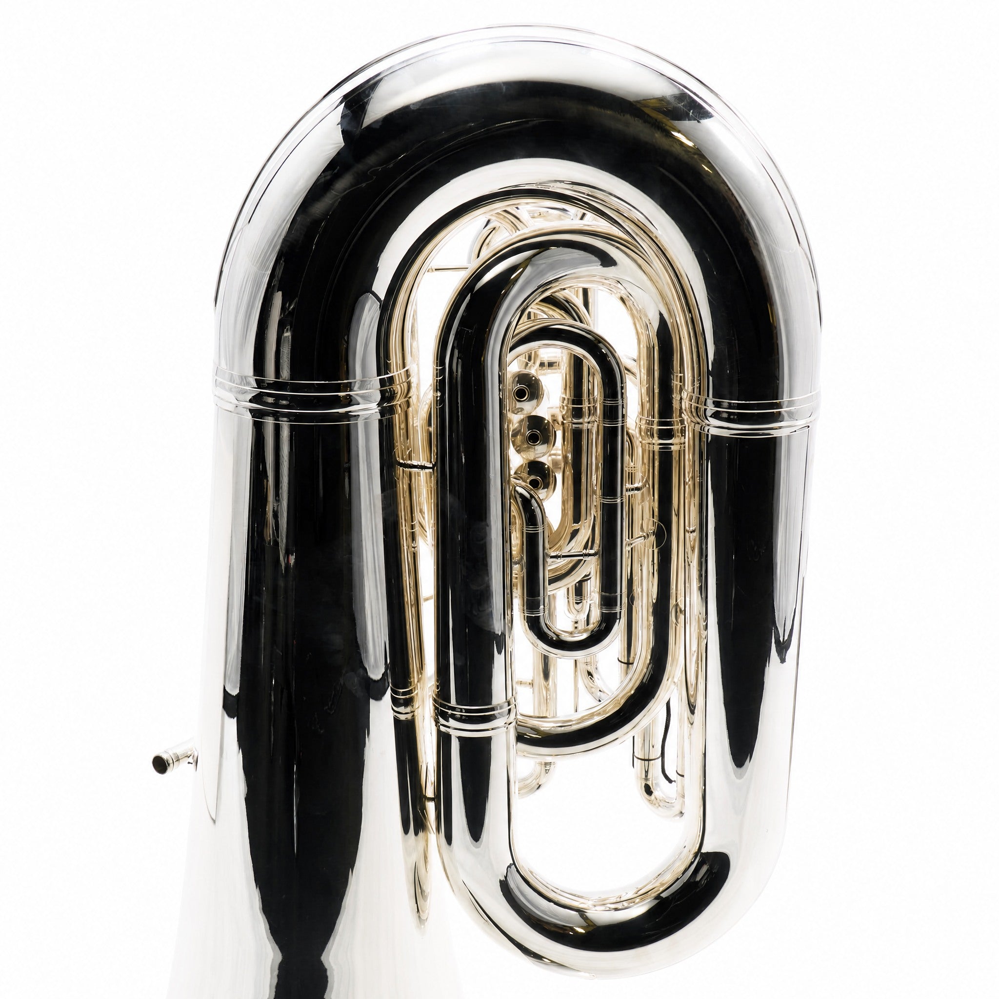 Eastman EBC836S Professional 6/4 CC Tuba in Silver Plate