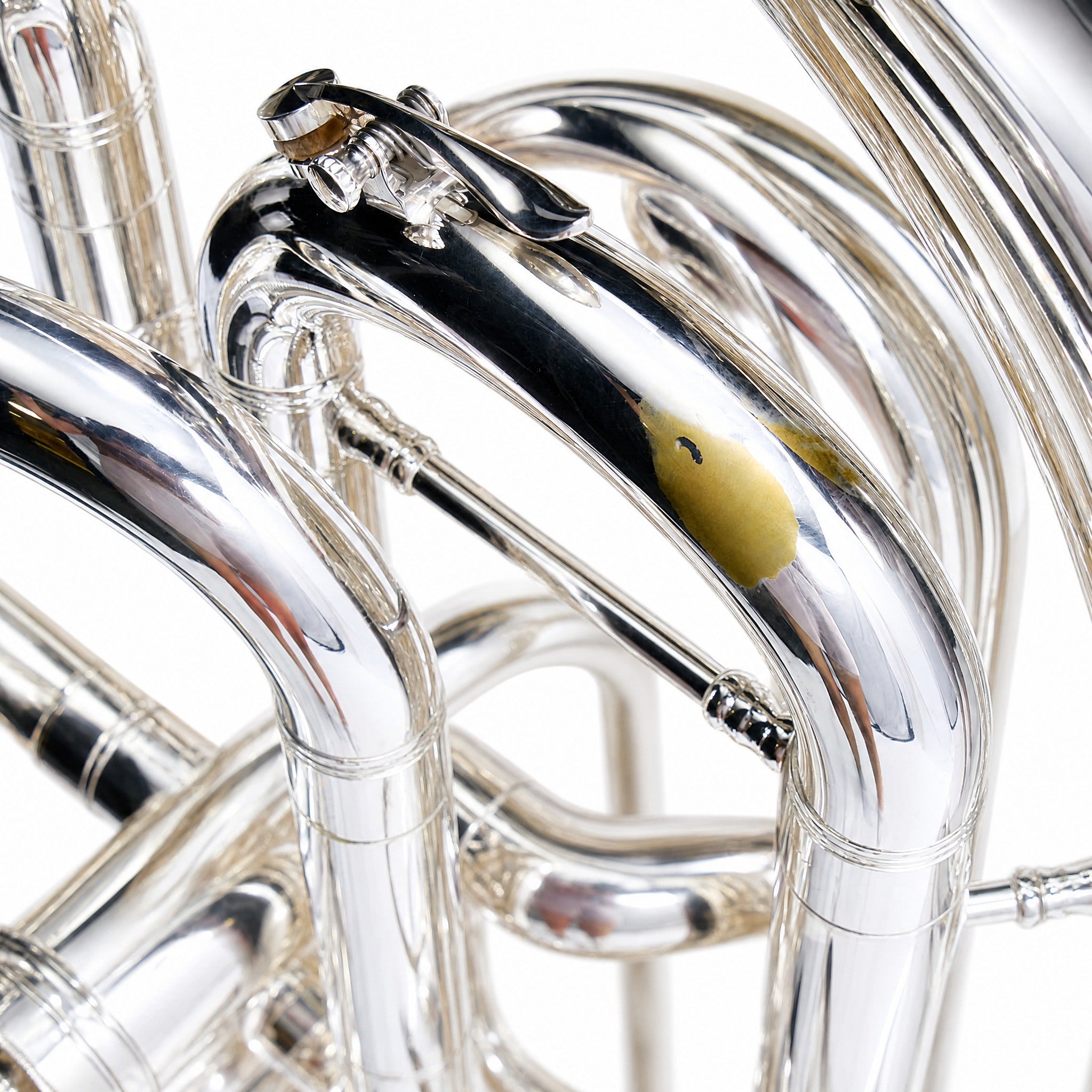Eastman EBC836S Professional 6/4 CC Tuba in Silver Plate