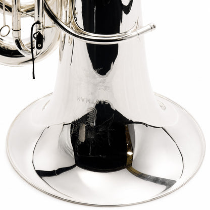 Eastman EBC836S Professional 6/4 CC Tuba in Silver Plate