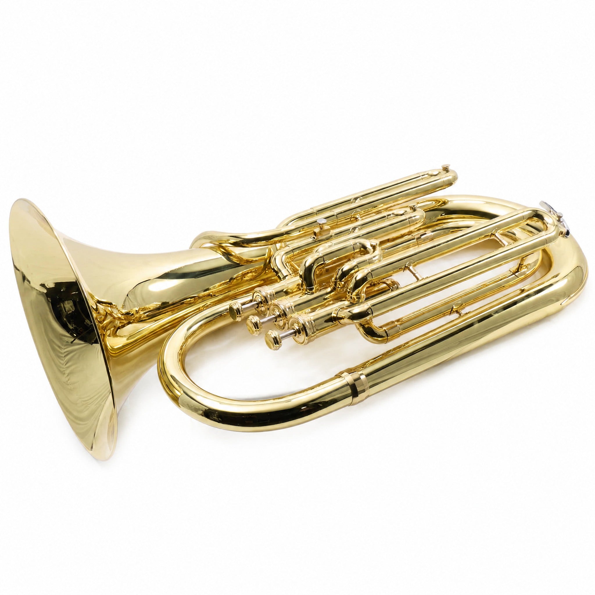 King 623 'Diplomat' Student Bb Baritone Horn in Clear Lacquer
