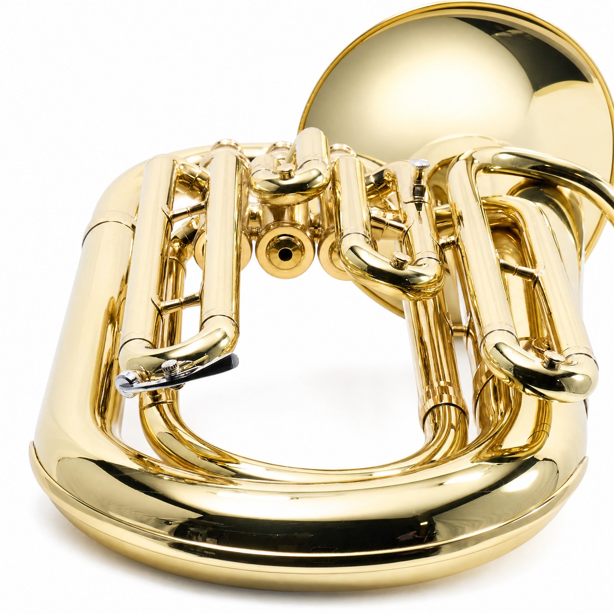 King 623 'Diplomat' Student Bb Baritone Horn in Clear Lacquer
