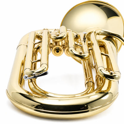 King 623 'Diplomat' Student Bb Baritone Horn in Clear Lacquer