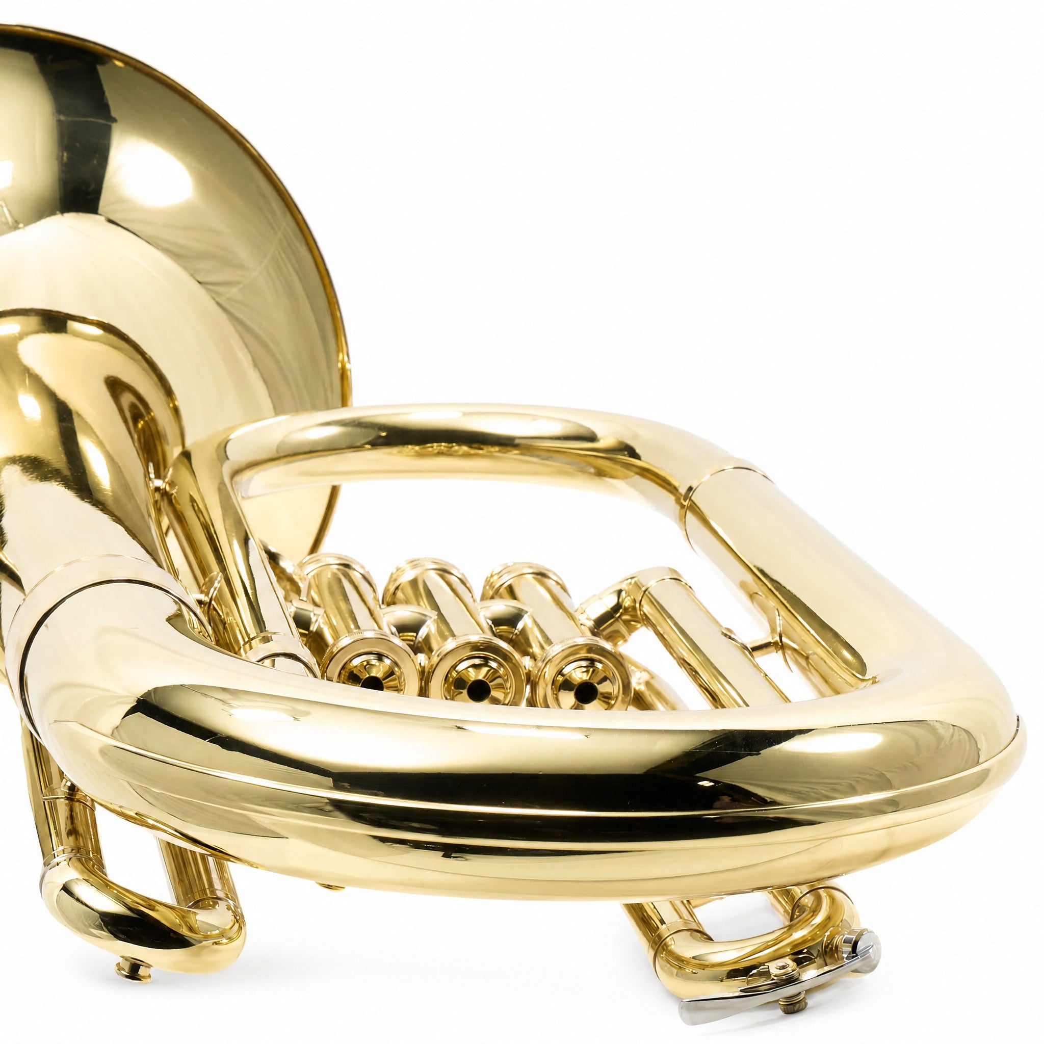 King 623 'Diplomat' Student Bb Baritone Horn in Clear Lacquer