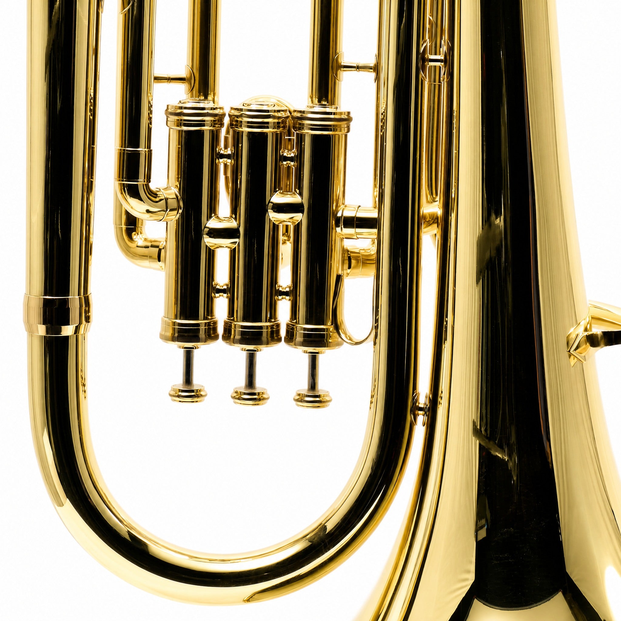 King 623 'Diplomat' Student Bb Baritone Horn in Clear Lacquer