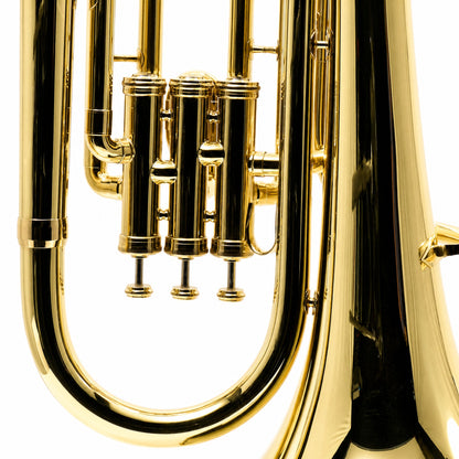 King 623 'Diplomat' Student Bb Baritone Horn in Clear Lacquer