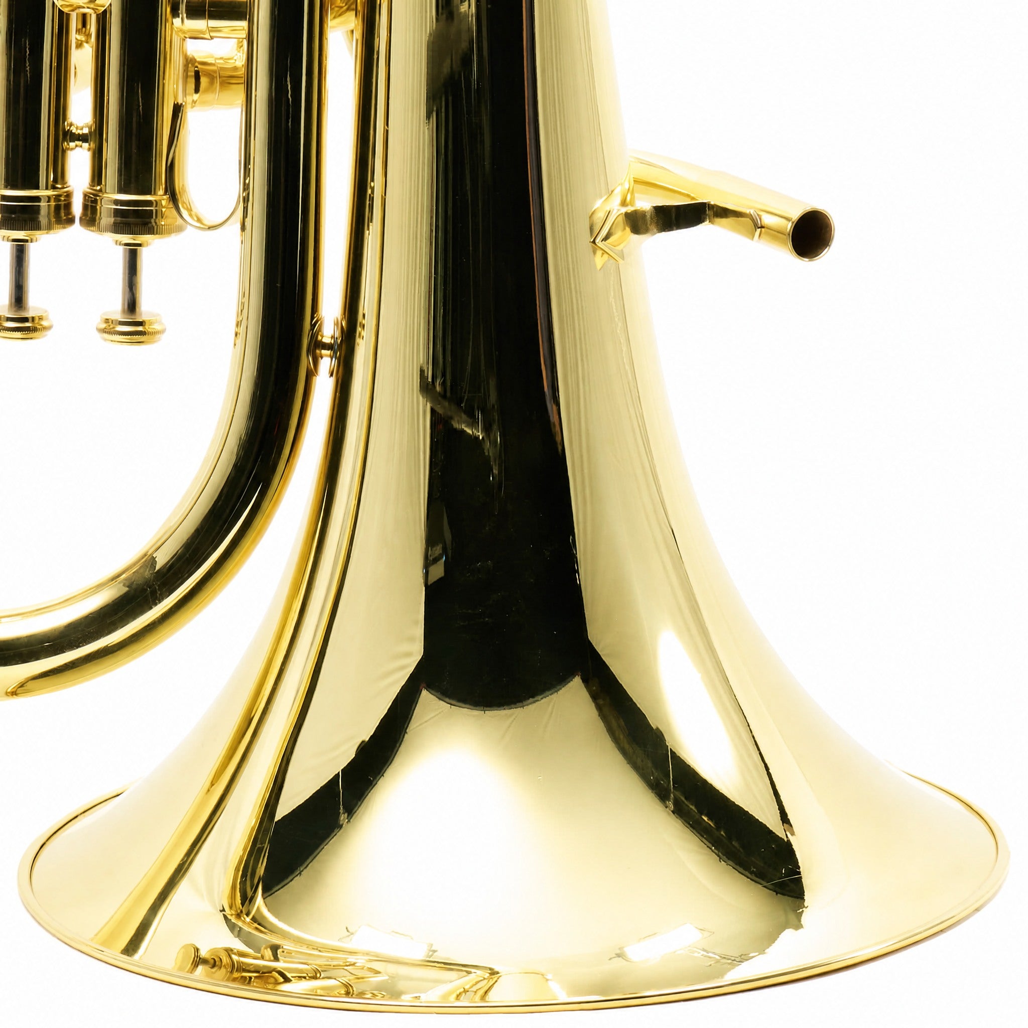 King 623 'Diplomat' Student Bb Baritone Horn in Clear Lacquer