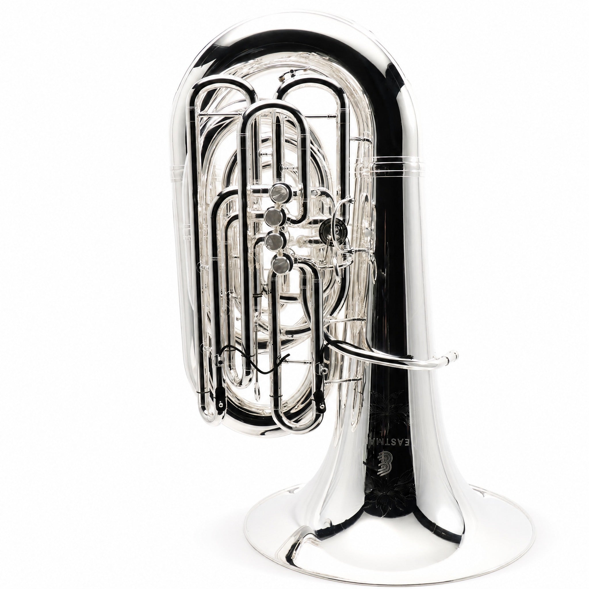 Eastman EBC832S Professional 4/4 CC Tuba in Silver Plate