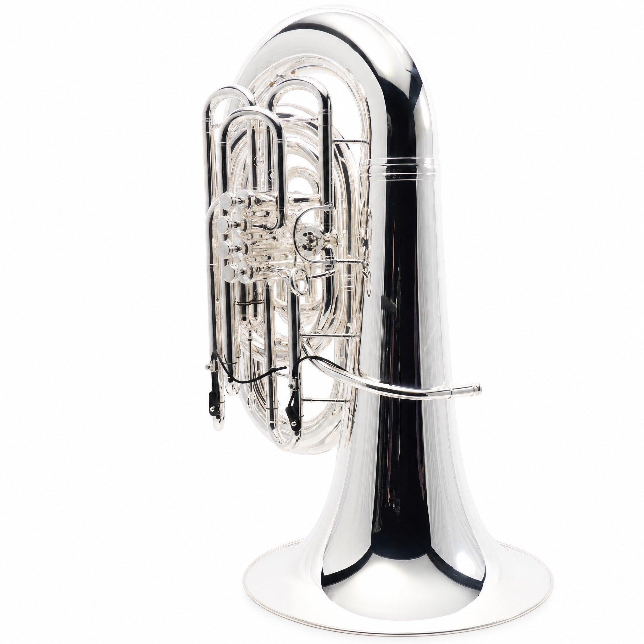 Eastman EBC832S Professional 4/4 CC Tuba in Silver Plate