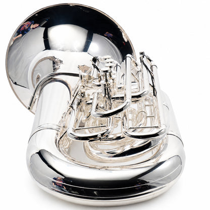 Eastman EBC832S Professional 4/4 CC Tuba in Silver Plate